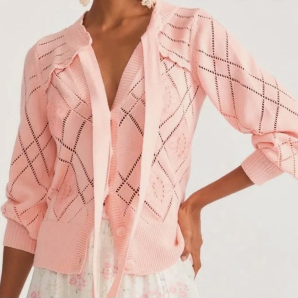 NWT LoveshackFancy Rayla sweater 🎀 - Picture 4 of 4